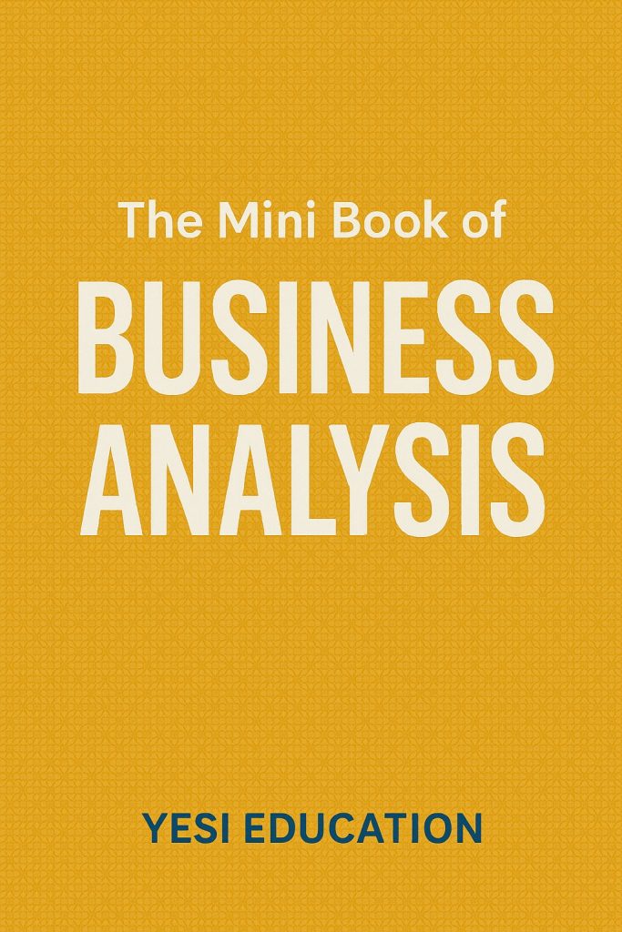 The Mini Book of Business Analysis cover